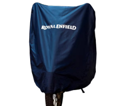 Navy Water Resistant Bike Cover for Royal Enfield Bear 650