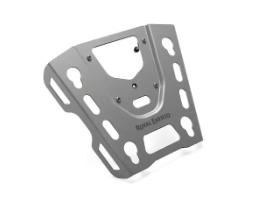 Silver Top Box Mount Plate for Royal Enfield Bear 650