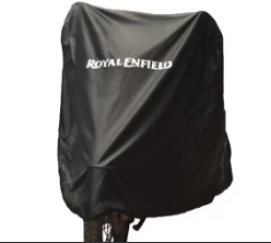 Black Water Resistant Bike Cover for Royal Enfield Bullet 650