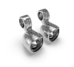 Silver Led Fog Lights for Royal Enfield Bullet 650