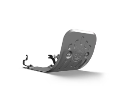 Silver Sumpguard for Royal Enfield Bullet 650
