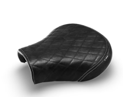 Black Touring Rider Seat for Royal Enfield Classic 350 BS3 / BS4 / BS6