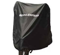 Black Water Resistant Bike Cover for Royal Enfield Classic 650