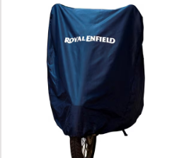 Navy Water Resistant Bike Cover for Royal Enfield Classic 650