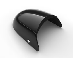 Black Magic Dual Seat Cowl for Royal Enfield Continental GT
