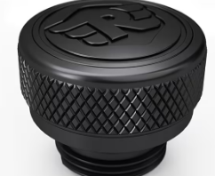 Black Oil Filler Cap for Royal Enfield Continental GT