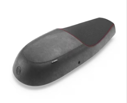 Black Premium Touring Dual Seat for Royal Enfield Continental GT