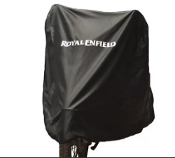 Black Water Resistant Bike Cover for Royal Enfield Himalayan