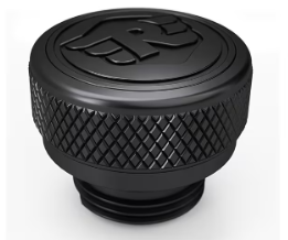 Black Oil Filler Cap for Royal Enfield Hunter 350
