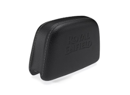 Black Passenger Backrest Pad for Royal Enfield Hunter 350