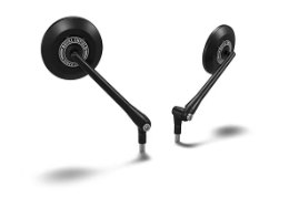 Black Round Mirrors for Royal Enfield Hunter 350