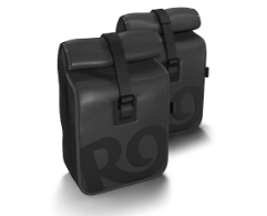 Modern Soft Panniers for Royal Enfield Hunter 350