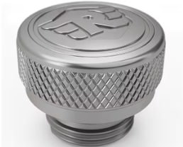 Silver Oil Filler Cap for Royal Enfield Hunter 350