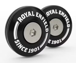 Black Bar End Finishers for Royal Enfield Interceptor
