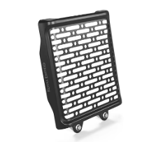 Black Oil Cooler Guard for Royal Enfield Interceptor