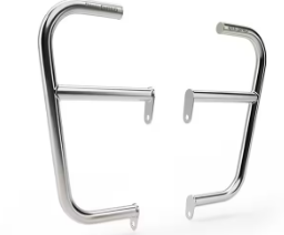 Black Suspension Finishers for Royal Enfield Interceptor