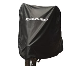 Black Water Resistant Bike Cover for Royal Enfield Interceptor