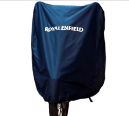 Navy Water Resistant Bike Cover for Royal Enfield Interceptor