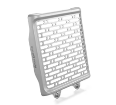 Silver Oil Cooler Guard for Royal Enfield Interceptor