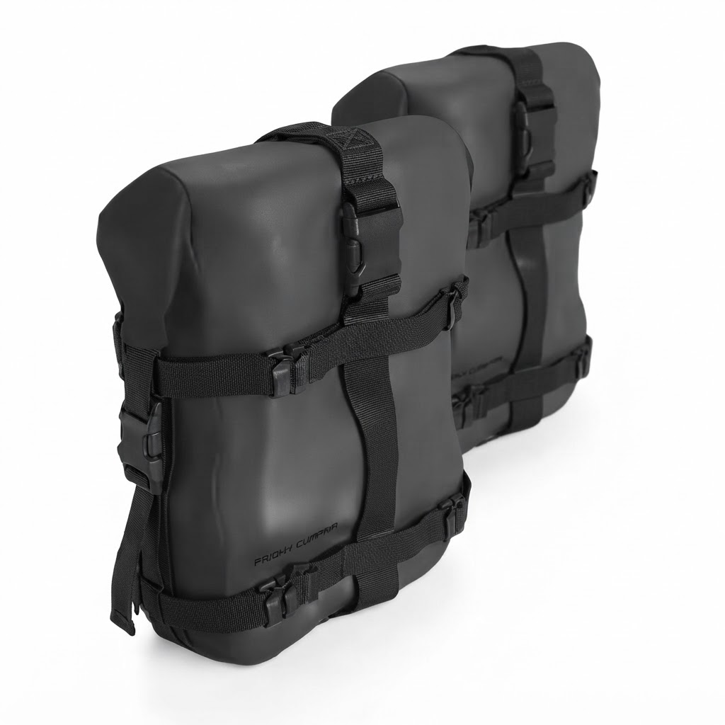adventure soft panniers for Royal Enfield Meteor 350