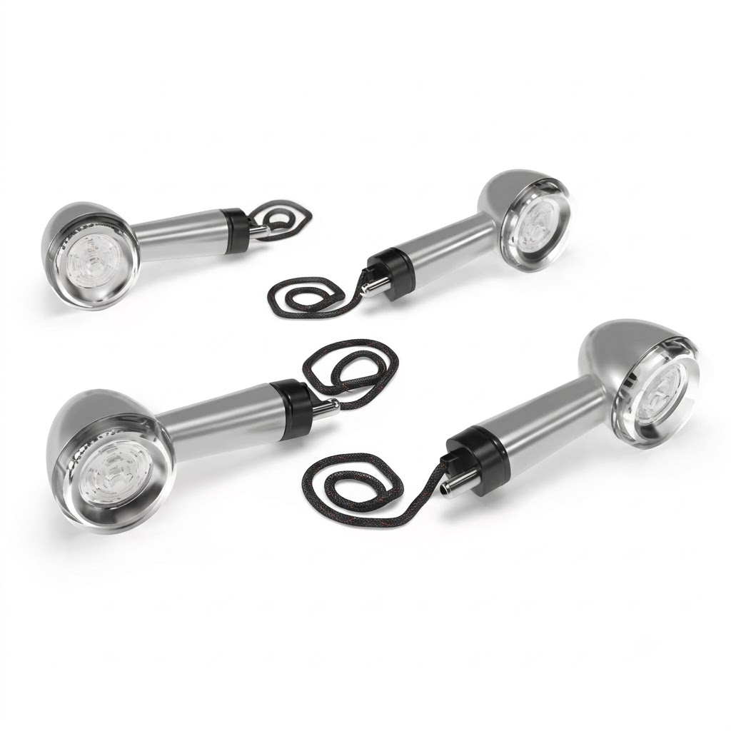 Silver LED Indicators for Royal Enfield Meteor 350