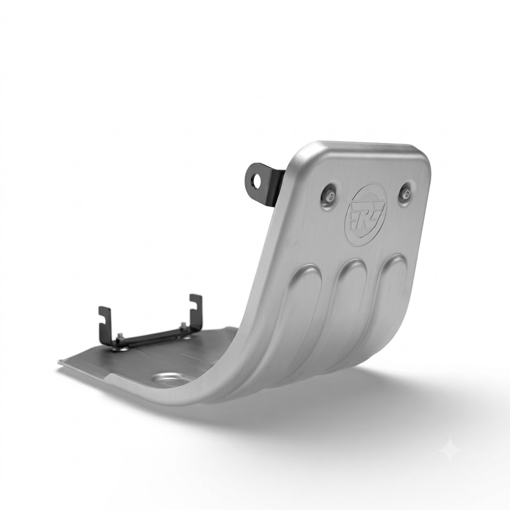 Silver Sumpguard for Royal Enfield Meteor 350