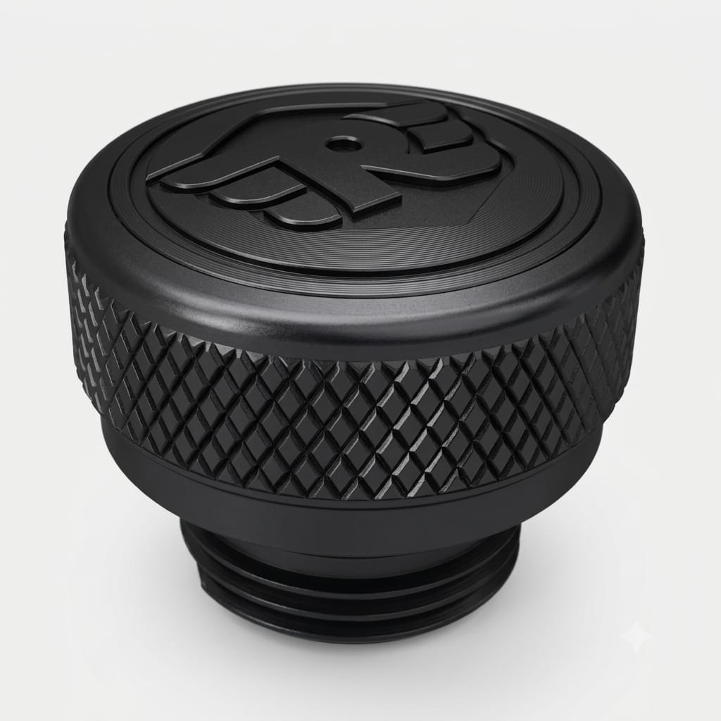 Black Oil filler cap for Royal Enfield NEW BULLET 350