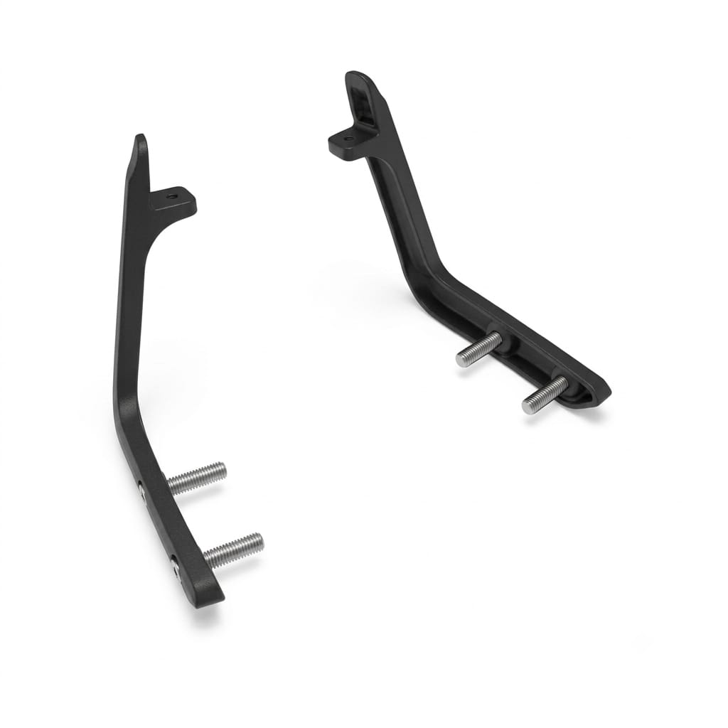 Black Passenger Backrest Mount for Royal Enfield NEW BULLET 350