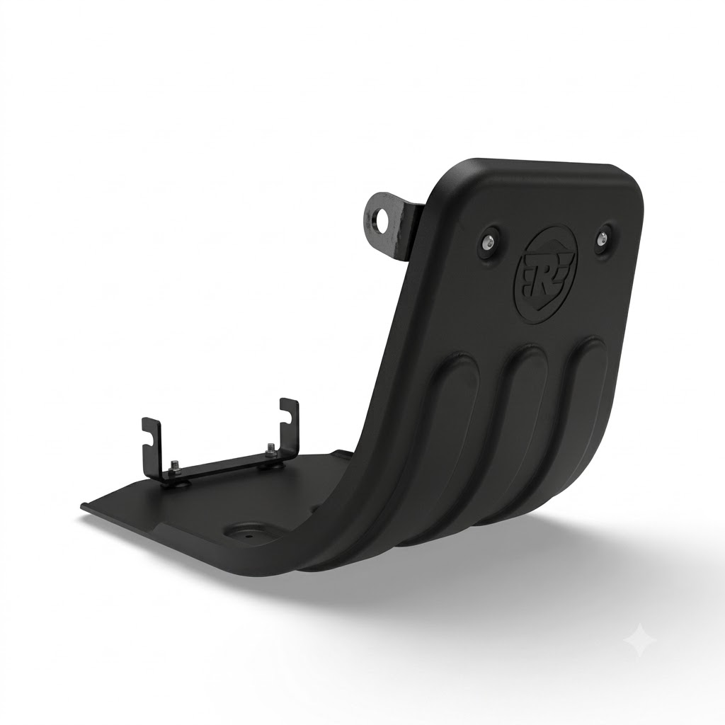 Black Sumpguard for Royal Enfield NEW BULLET 350