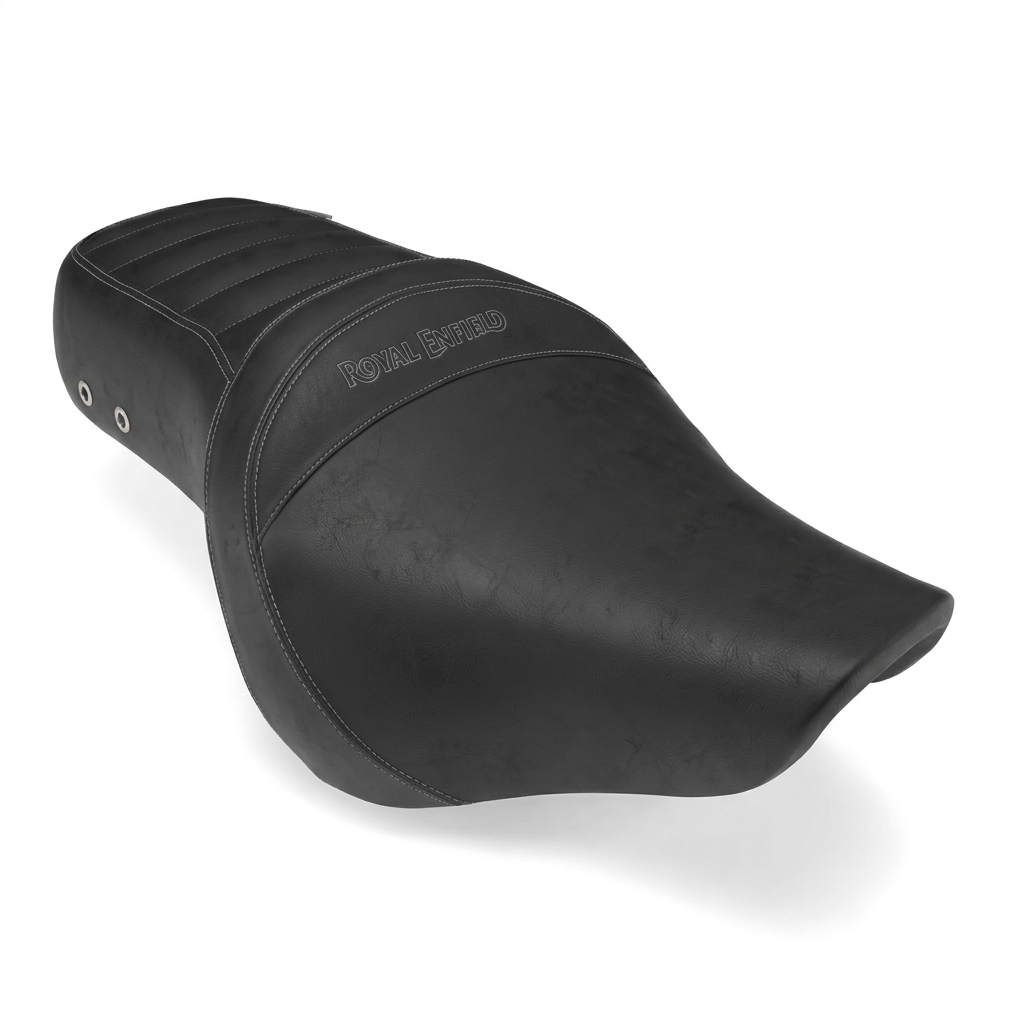Black Touring Dual Seat for Royal Enfield NEW BULLET 350