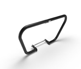 Black Trapezium Engine Guard for Royal Enfield NEW BULLET 350