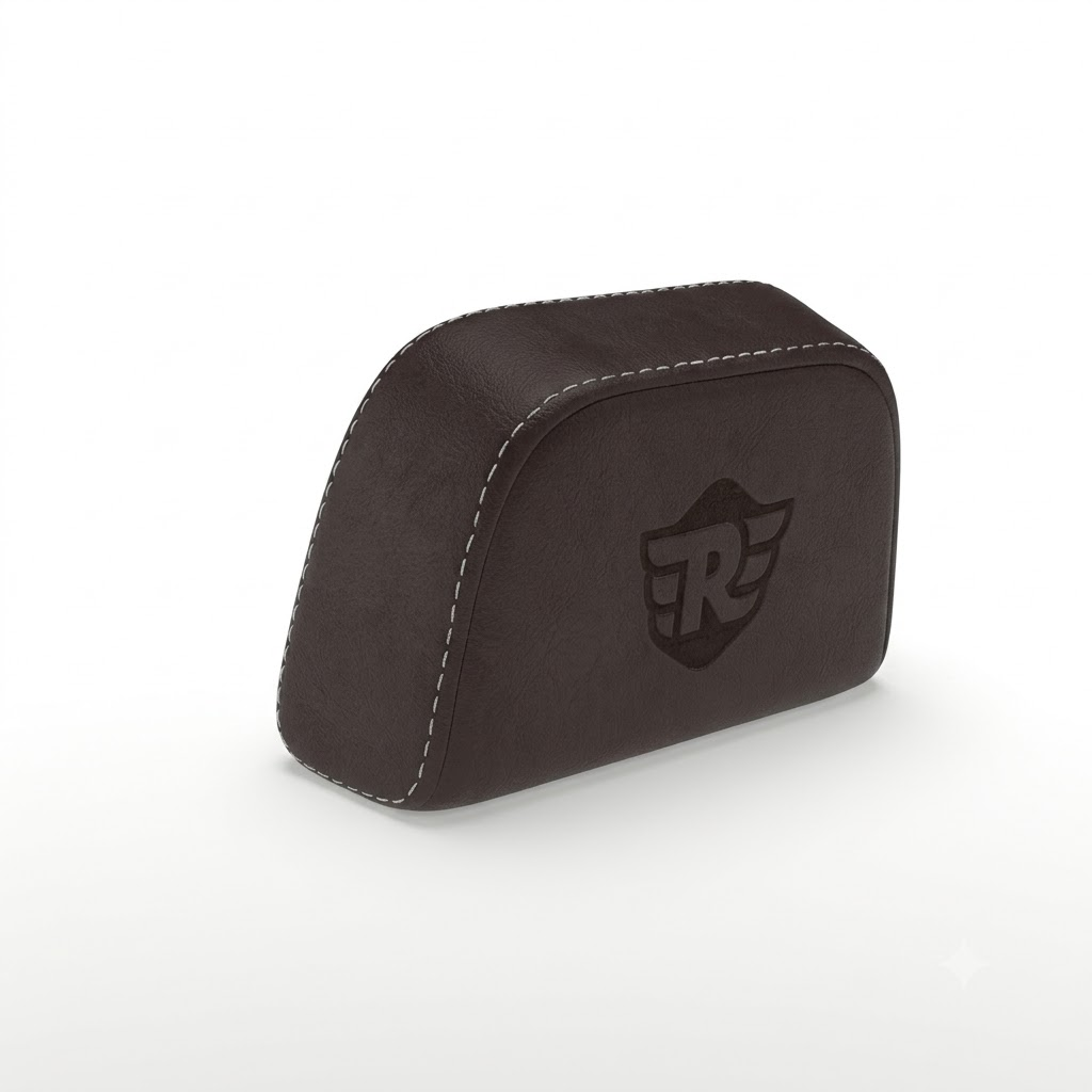 Brown passenger Backrest pad for Royal Enfield NEW BULLET 350