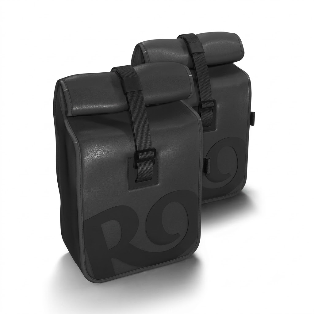 Modern soft panniers for Royal Enfield NEW BULLET 350