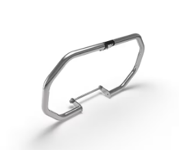Silver Octagon Engine Guard for Royal Enfield NEW BULLET 350