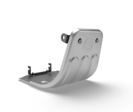 Silver Sumpguard for Royal Enfield NEW BULLET 350