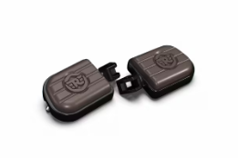 Black Deluxe Footpegs for Royal Enfield New Classic 350