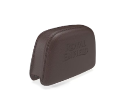 Black Passenger Backrest Pad for Royal Enfield New Classic 350