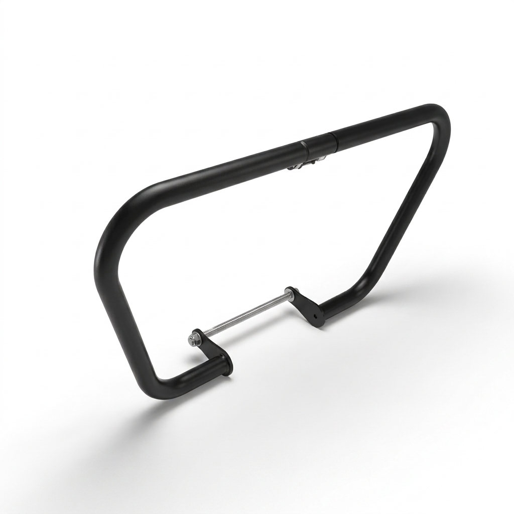 Black Trapezium Engine Guard for Royal Enfield New Classic 350
