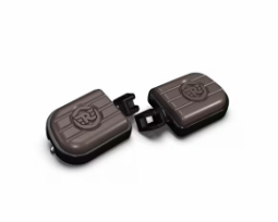 Brown And Black Deluxe Footpegs for Royal Enfield New Classic 350