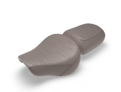 Brown Pleated Seat Covers for Royal Enfield New Classic 350