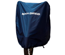 Navy Water Resistant Bike Cover for Royal Enfield New Classic 350