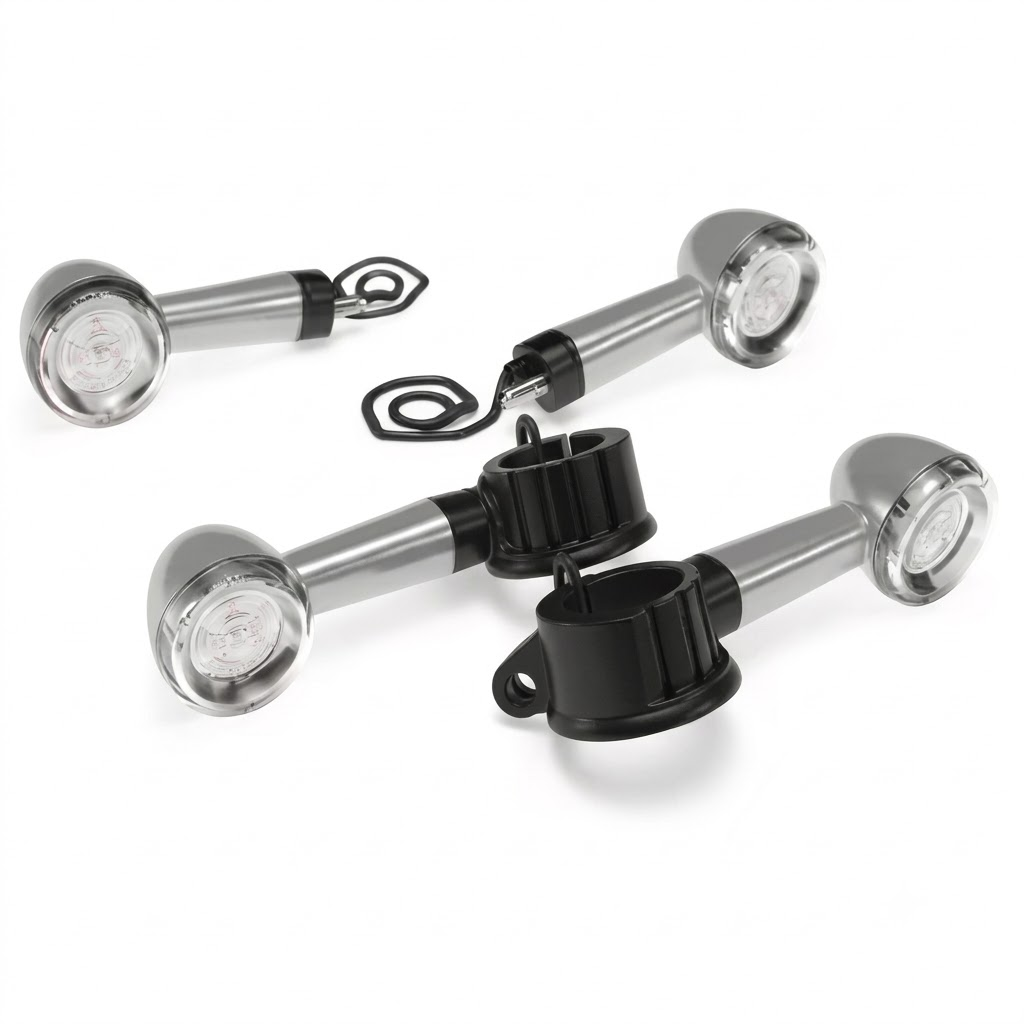 Silver LED Indicators for Royal Enfield New Classic 350