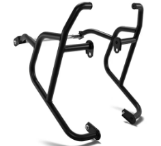 Black Adventure Engine Guards for Royal Enfield Scram 411