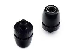Black Bar End Finishers for Royal Enfield Scram 411