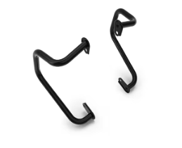 Black Adventure Pannier Rails for Royal Enfield Scram 440