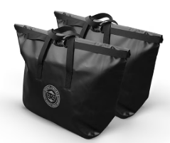 Black Adventure Waterproof Inner Bags for Royal Enfield Scram 440