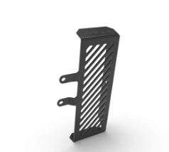 Black Oil Cooler Guard for Royal Enfield Scram 440