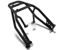 Black Topbox Rear Rack for Royal Enfield Scram 440