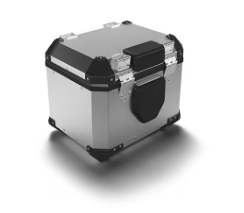 Silver Adventure Top Box for Royal Enfield Scram 440