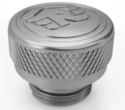 Silver Oil Filler Cap for Royal Enfield Scram 440